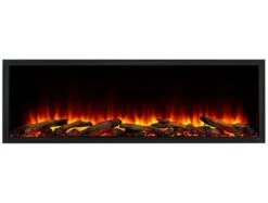 SimpliFire 78 Inch Scion Clean Face Electric Linear Fireplace