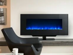 SimpliFire 58 Inch Wall-Mount Electric Linear Fireplace