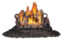 Napoleon 18 Inch FiberGlow Vent Free Gas Log And Burner Set