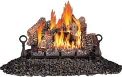 Napoleon 24 Inch Fiberglow Vent Free Gas Log And Burner Set