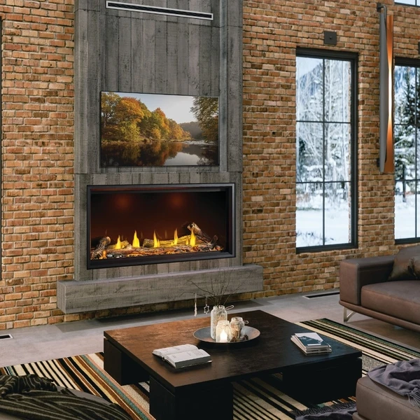 Napoleon 50 Inch Vector Tall Direct Vent Linear Gas Fireplace - Image 4
