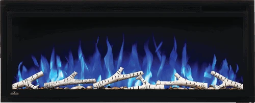 Napoleon Birch Log Set For 42' Entice Electric Fireplaces