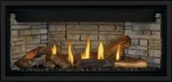 Napoleon High-Definition Split Oak Logs For 42 Inch Ascent Premium Linear Fireplaces