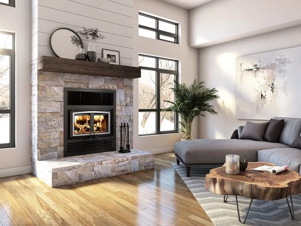Osburn Everest II Wood Burning Fireplace