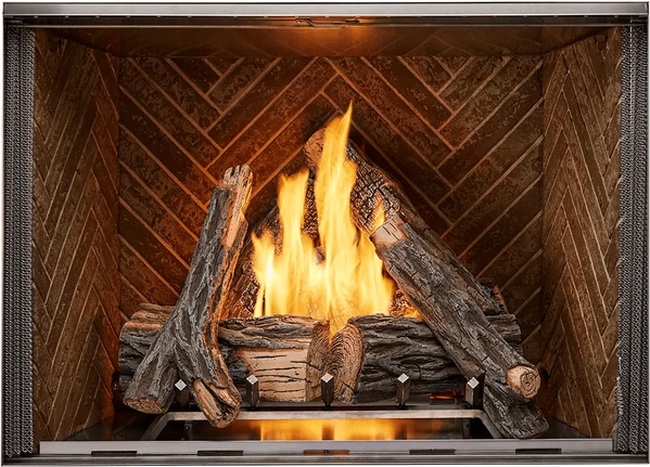 Outdoor Lifestyles 36 Inch Courtyard Outdoor Vent Free Gas Fireplace