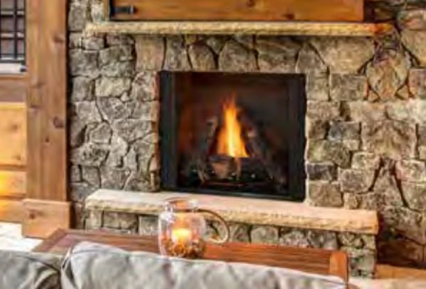 Outdoor Lifestyles 36 Inch Courtyard Outdoor Vent Free Gas Fireplace - Image 2