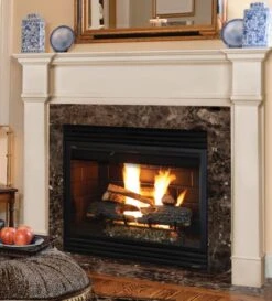 Pearl Mantels 550 Richmond MDF Fireplace Mantel Surround In White