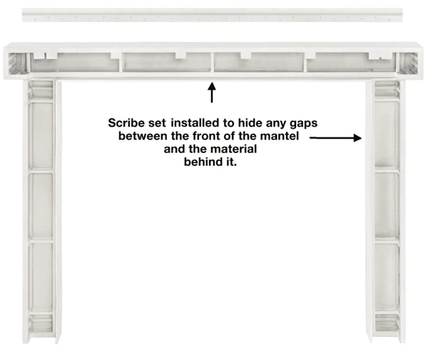 Pearl Mantels Zachary Non-Combustible Fireplace Mantel Surround - Image 5
