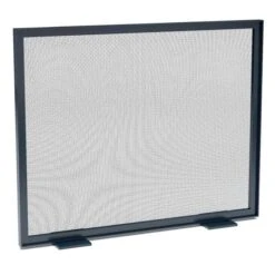 Pilgrim 39 Inch Harmony Single-Panel Mesh Fireplace Screen