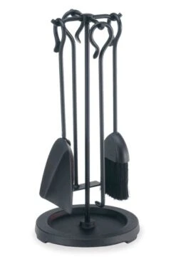 Pilgrim Compact Matte Black Stove Tool Set