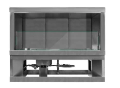 RCS 72 Inch Cedar Creek Outdoor See-Through Gas Fireplace