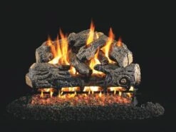 Real Fyre 18 Inch Charred Angel Oak Gas Log Set