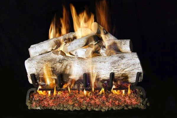 Real Fyre 18 Inch Mountain Birch Vented Gas Log Set