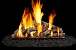 Real Fyre 18 Inch Shoreline Driftwood Vented Gas Log Set For P45 Burners