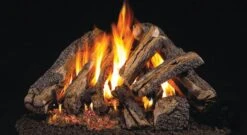 Real Fyre 18' Western Campfyre Vented Natural Gas Logs Set- Match Light