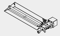 Real Fyre 24 Inch G45 Contemporary Gas Outdoor Vented Burner Kit With Low Profile Variable Flame Valve And Variable Remote