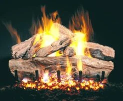 Real Fyre See Thru 18' Cedar Vented Gas Logs - No Burner