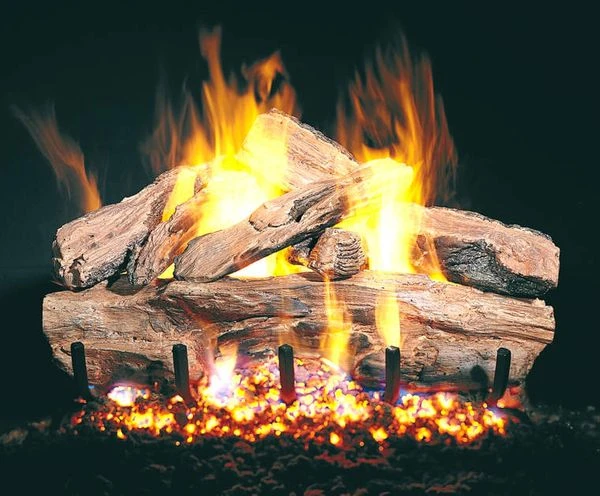 Real Fyre See Thru 18' Cedar Vented Gas Logs - No Burner