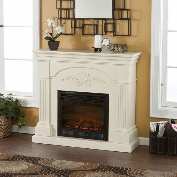 SEI 45 Inch Sicilian Harvest Electric Fireplace With Mantel