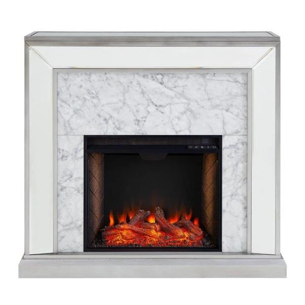 SEI 44 Inch Trandling Alexa-Enabled Smart Electric Fireplace