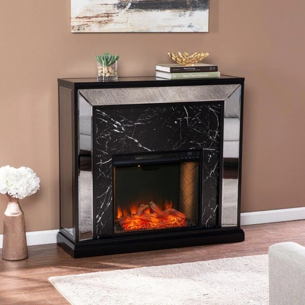 SEI 44 Inch Trandling Alexa-Enabled Smart Electric Fireplace - Image 4