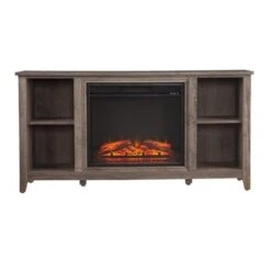 SEI 55 Inch Parkdale Electric Fireplace With Media Console