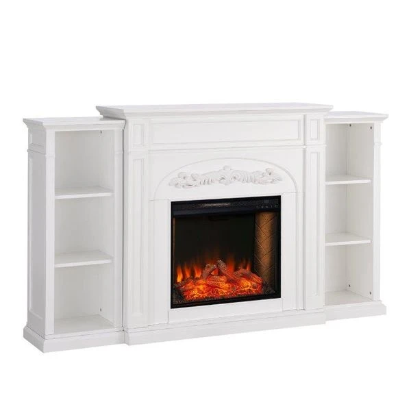 SEI 72 Inch Chantilly Alexa-Enabled Smart Electric Fireplace - Image 2
