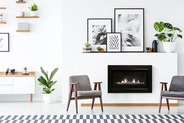 Sierra Flame 36 Inch Boston Linear Direct Vent Gas Fireplace - Image 2