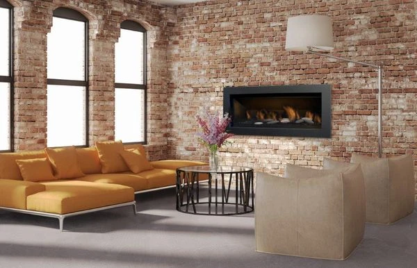 Sierra Flame 55' Stanford Series Direct Vent Linear Fireplace