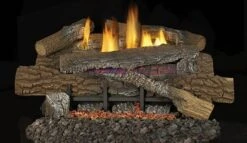 Superior 30' Glow-Ramp Mountain Gas Log Set