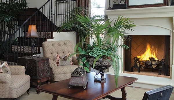 Superior 36' WRT6000 Wood Burning Mosaic Masonry Fireplace Firebox - Image 2