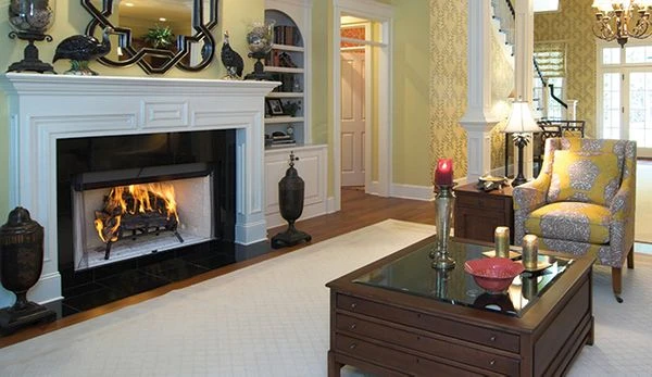 Superior WCT3000 42' Louvered Wood Burning Fireplace Firebox