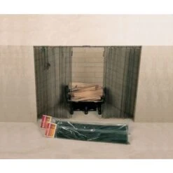 Woodfield 30 Inch Hanging Mesh Fireplace Spark Screen